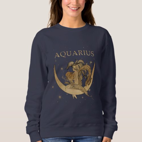 Zodiac Aquarius Sweatshirt