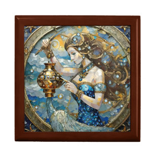 Zodiac - Aquarius The Water Bearer Gift Box