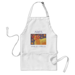 Zodiac Aries apron