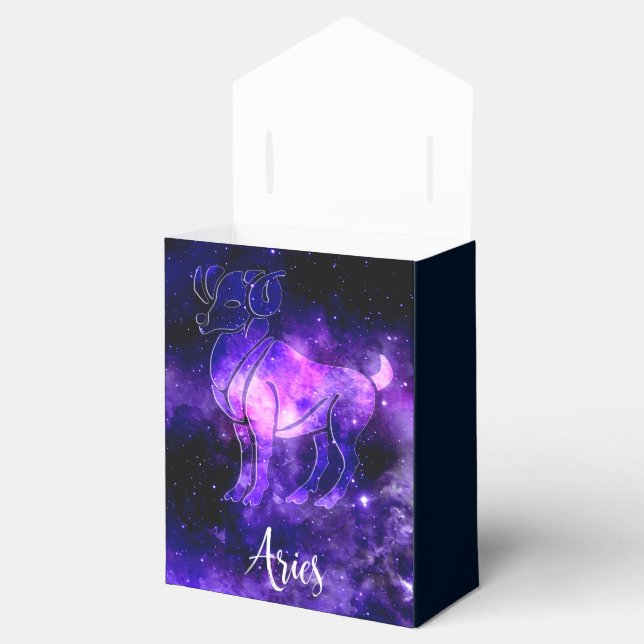 Zodiac : Aries Favor Boxes (Opened)