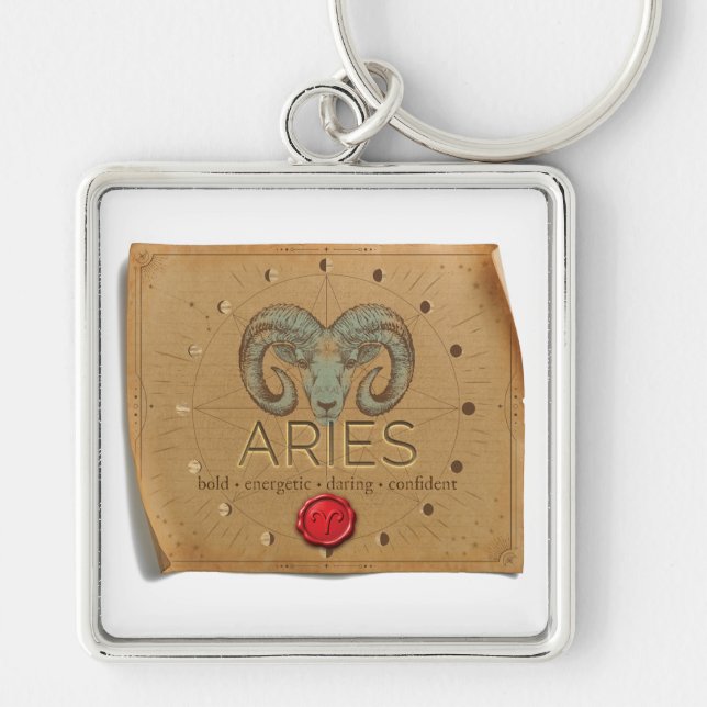 Zodiac - Aries - Keychain (Front)