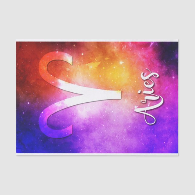 Zodiac : Aries Space Candy Tissue Paper (Front)