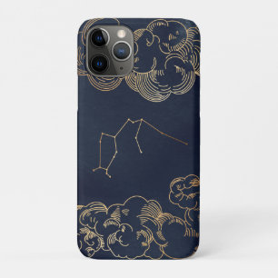 Zodiac, Astrology, Aquarius Moon Sun Stars Phone iPhone 11 Pro Case
