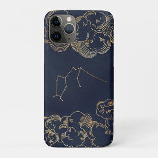 Zodiac, Astrology, Aquarius Moon Sun Stars Phone iPhone 11 Pro Case