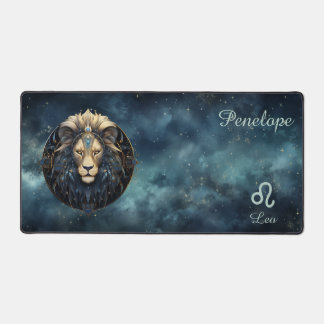 Zodiac Birth Sign Leo Astrolog Desk Mat