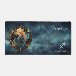 Zodiac Birth Sign Sagittarius Astrolog Desk Mat