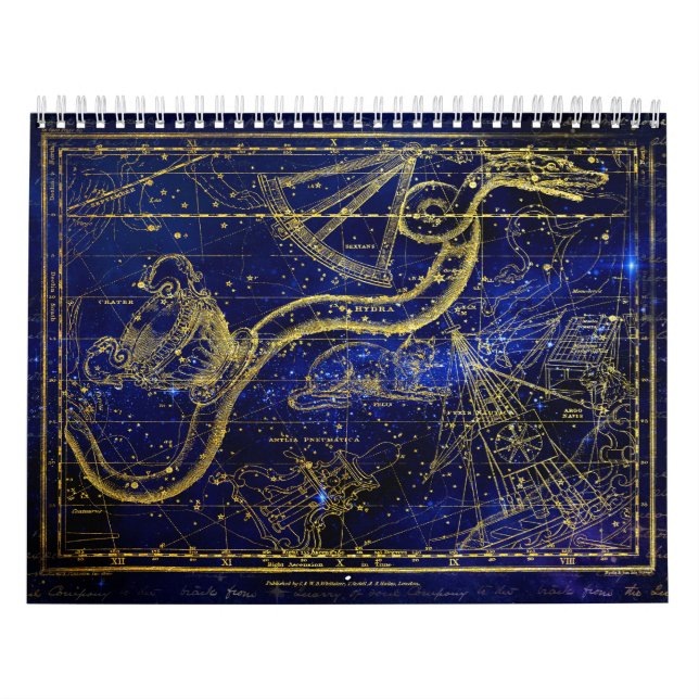 Zodiac Blue Calendar (Cover)