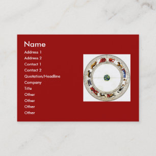 Zodiac Business Card