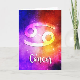 Zodiac : Cancer Candy Space Card
