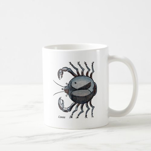 Zodiac Cancer In Color Coffee Mug