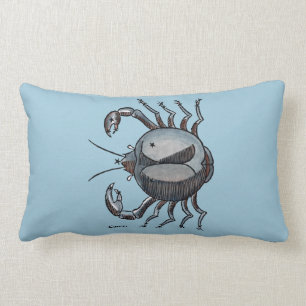 Zodiac: Cancer In Color Lumbar Pillow