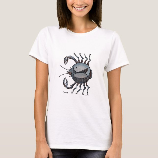 Zodiac: Cancer In Color T-Shirt (Front)