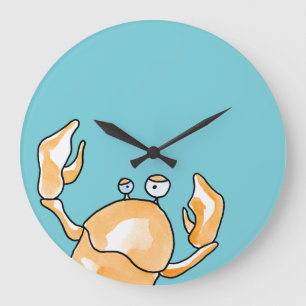 Zodiac cancer large clock