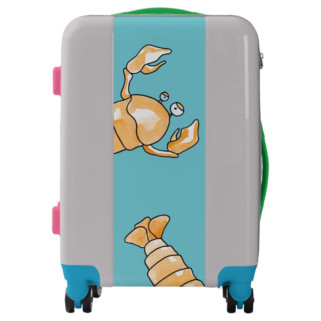 Zodiac cancer luggage (Front)