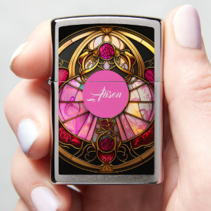 Zodiac Cancer Ruby Radiance Zippo Lighter