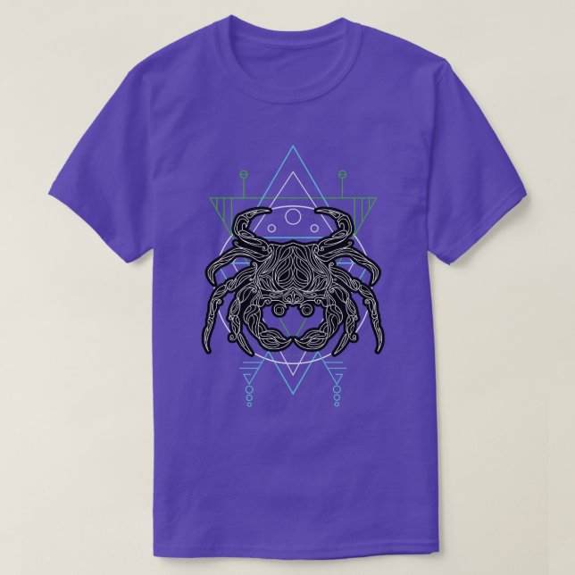 Zodiac Cancer T-Shirt (Design Front)