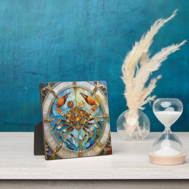 Zodiac - Cancer The Crab Plaque (Insitu)