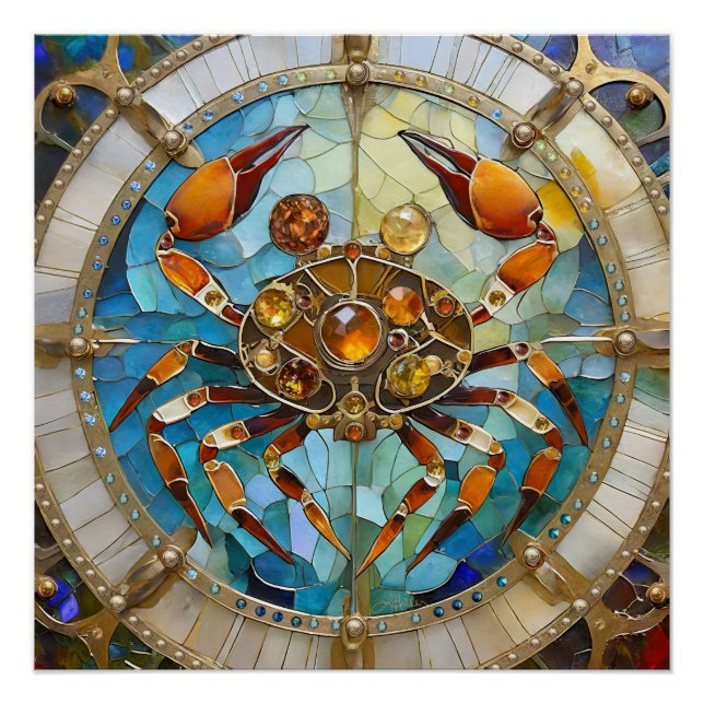 Zodiac - Cancer The Crab Poster (Front)