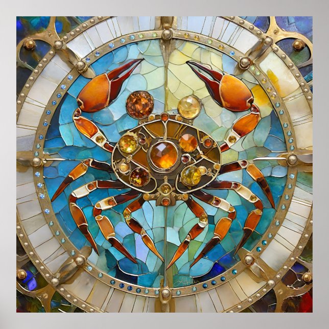 Zodiac - Cancer The Crab Poster (Front)