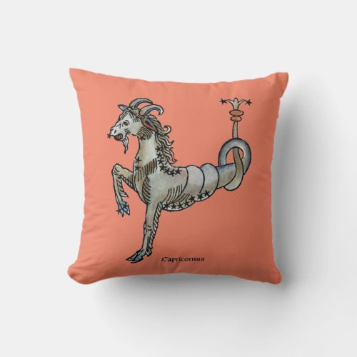 Zodiac Capricorn 1482 Throw Pillow