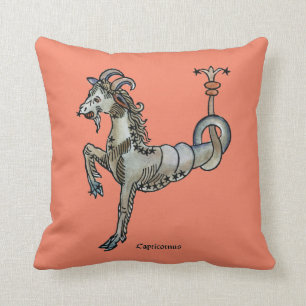 Zodiac: Capricorn, 1482 Throw Pillow