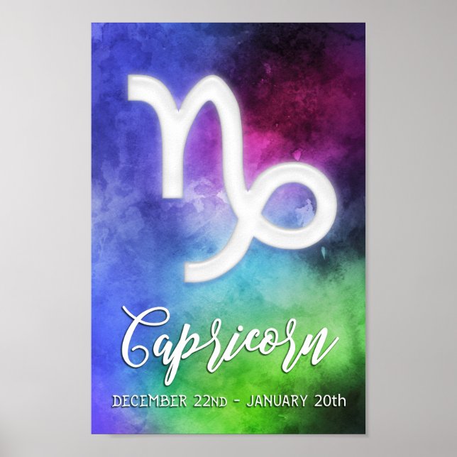 Zodiac : Capricorn Dates Poster (Front)