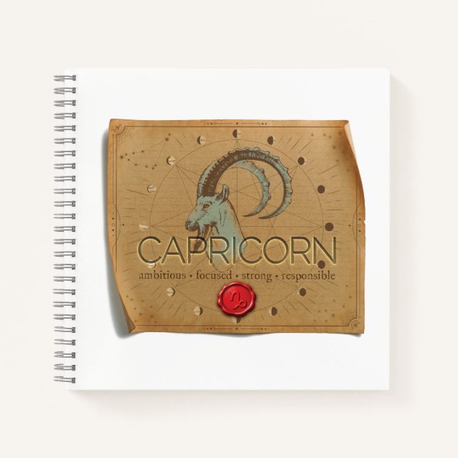 Zodiac - Capricorn - Journal (Front)