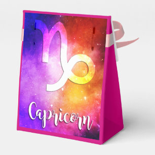 Zodiac : Capricorn Space Candy Favor Boxes