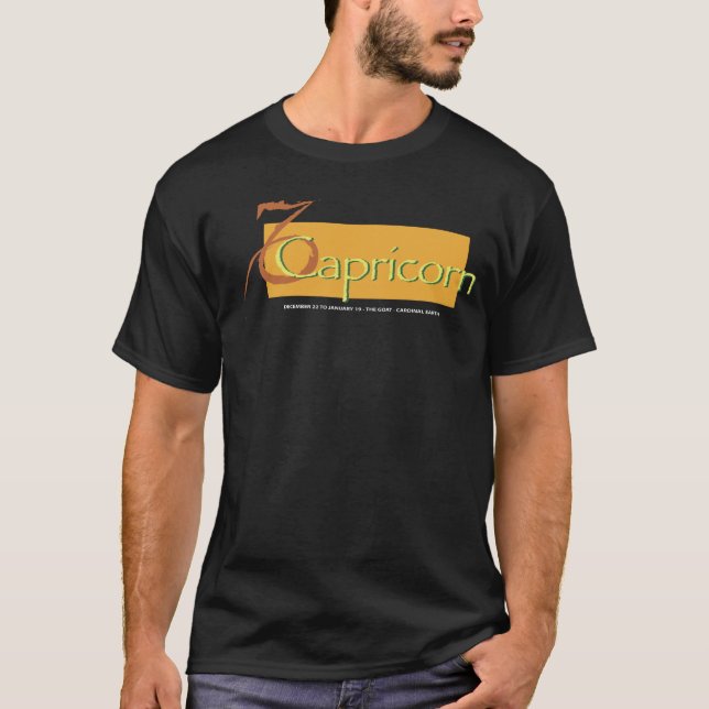 zodiac- Capricorn T-Shirt (Front)