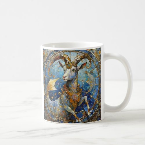 Zodiac _ Capricorn the Sea Goat Coffee Mug