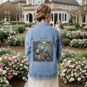 Zodiac - Capricorn the Sea Goat Denim Jacket