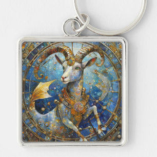 Zodiac - Capricorn the Sea Goat Keychain