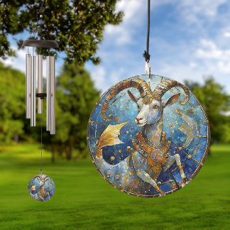 Zodiac - Capricorn the Sea Goat Wind Chime