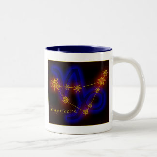 Zodiac - Capricorn Two-Tone Coffee Mug