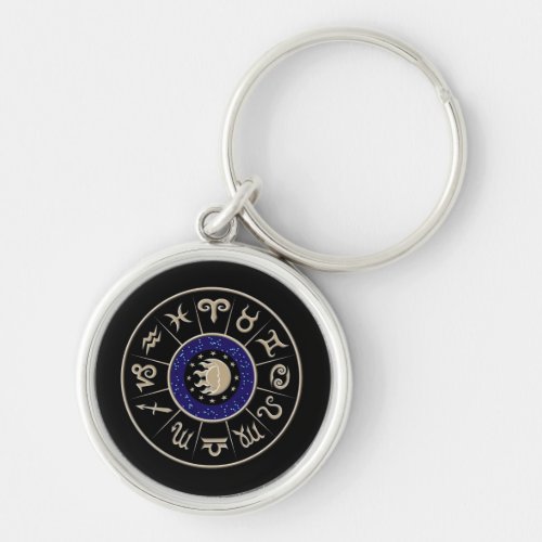 Zodiac Circle Keychain