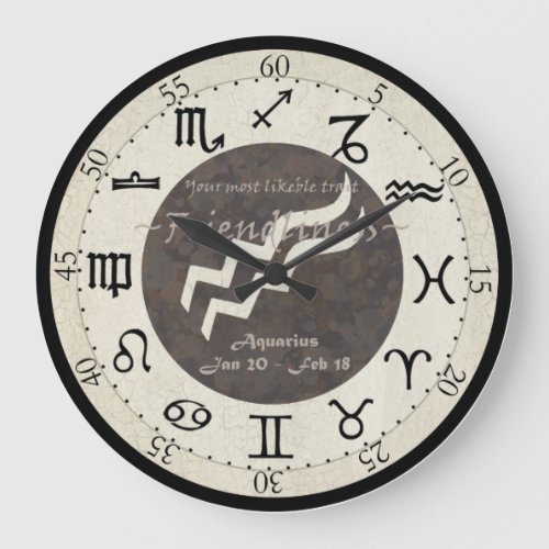 Zodiac Clock _ Aquarius