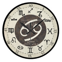 Zodiac Clock - Cancer