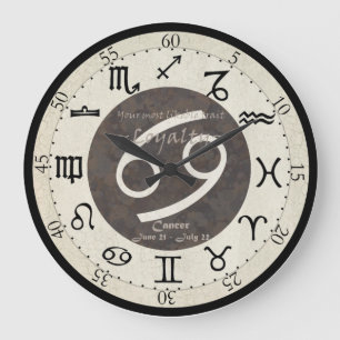 Zodiac Clock - Cancer
