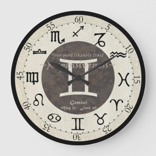 Zodiac Clock _ Gemini