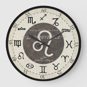 Zodiac Clock - Leo