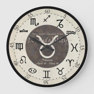 Zodiac Clock - Taurus