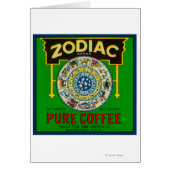 Zodiac Coffee LabelNew Orleans, LA (Front)