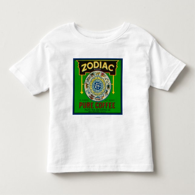 Zodiac Coffee LabelNew Orleans, LA Toddler T-shirt (Front)