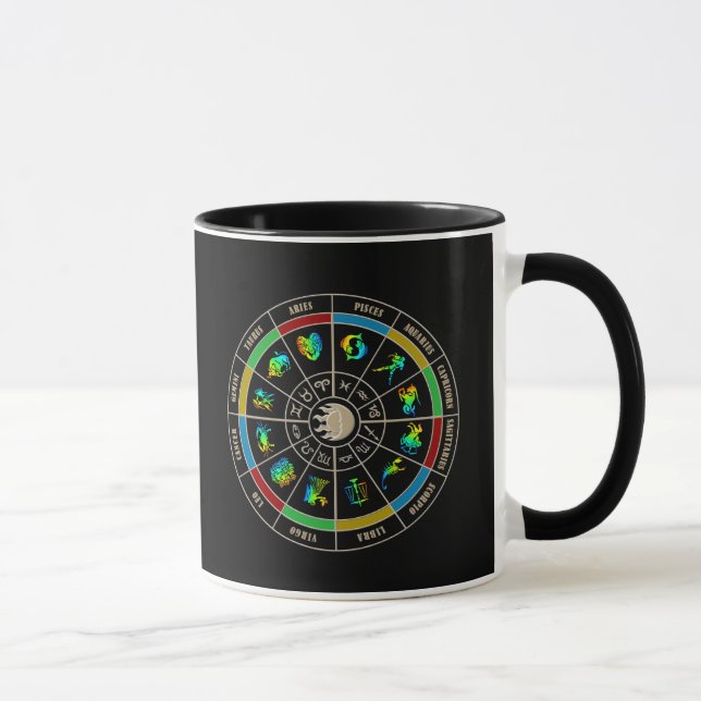 Zodiac Color Wheel Mug (Right)