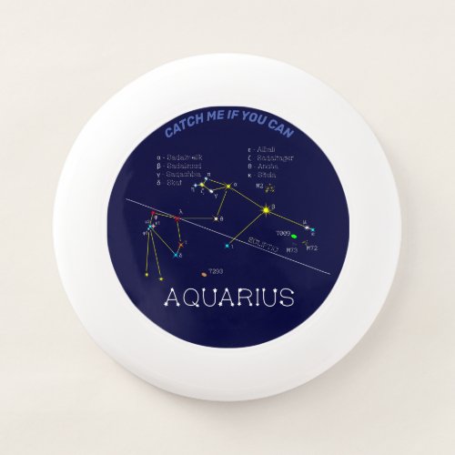 Zodiac Constellation Aquarius Wham_O Frisbee