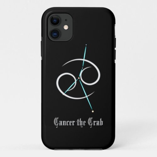 Zodiac Constellation Cancer Case_Mate iPhone Case