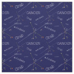Zodiac Constellation Cancer Fabric