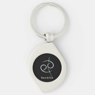 Zodiac Constellation Cancer Keychain