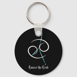 Zodiac Constellation Cancer Keychain