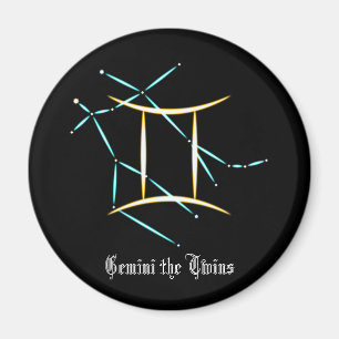 Zodiac Constellation Gemini Magnet